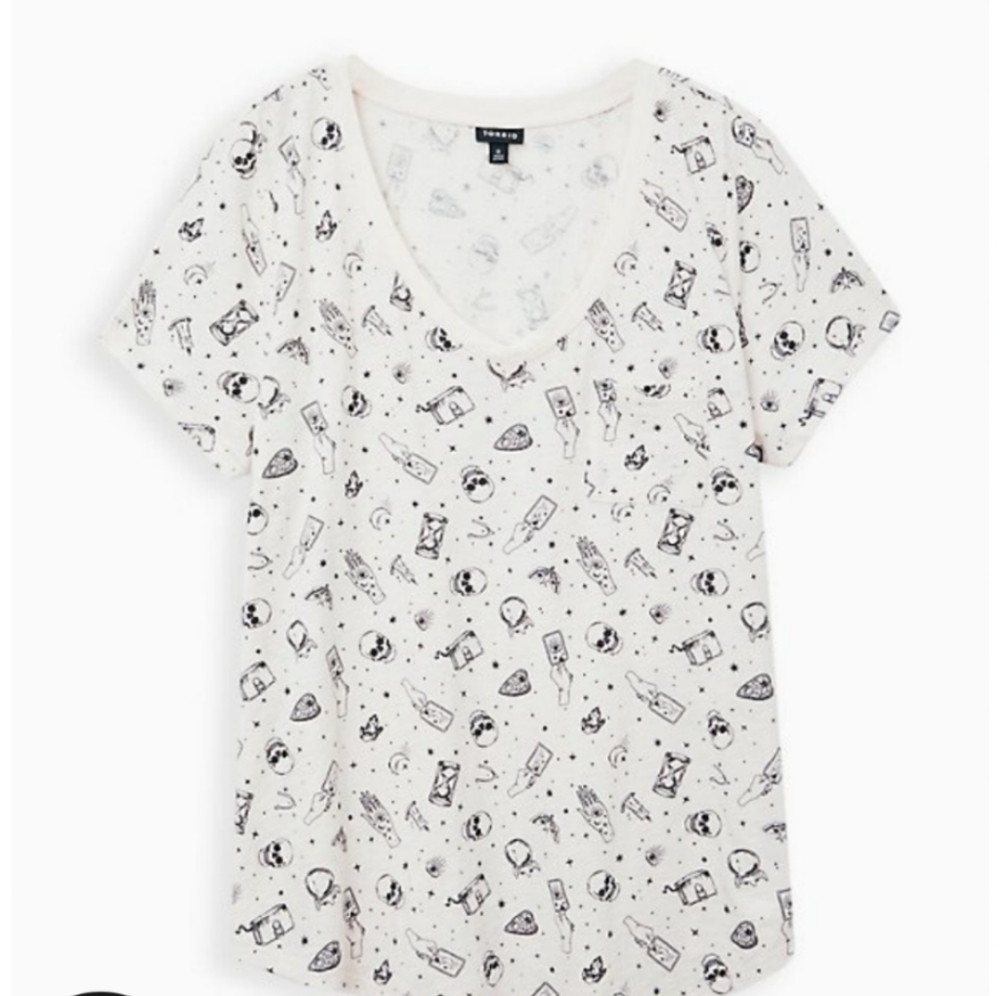 Torrid Peach Mystic Tee